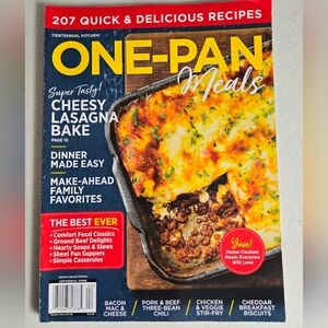 One Pan Meals 2020 Quick & Delicious Recipes Lasagna Cookbook Recipes